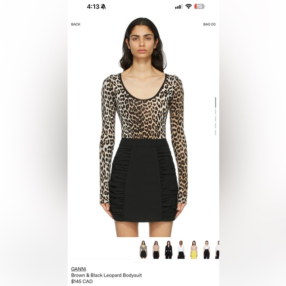 Ganni bodysuit - Picture 4 of 4